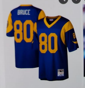 Men Los Angeles Rams #80 Bruce blue Nike Limited NFL  2025  Jersey->los angeles rams->NFL Jersey
